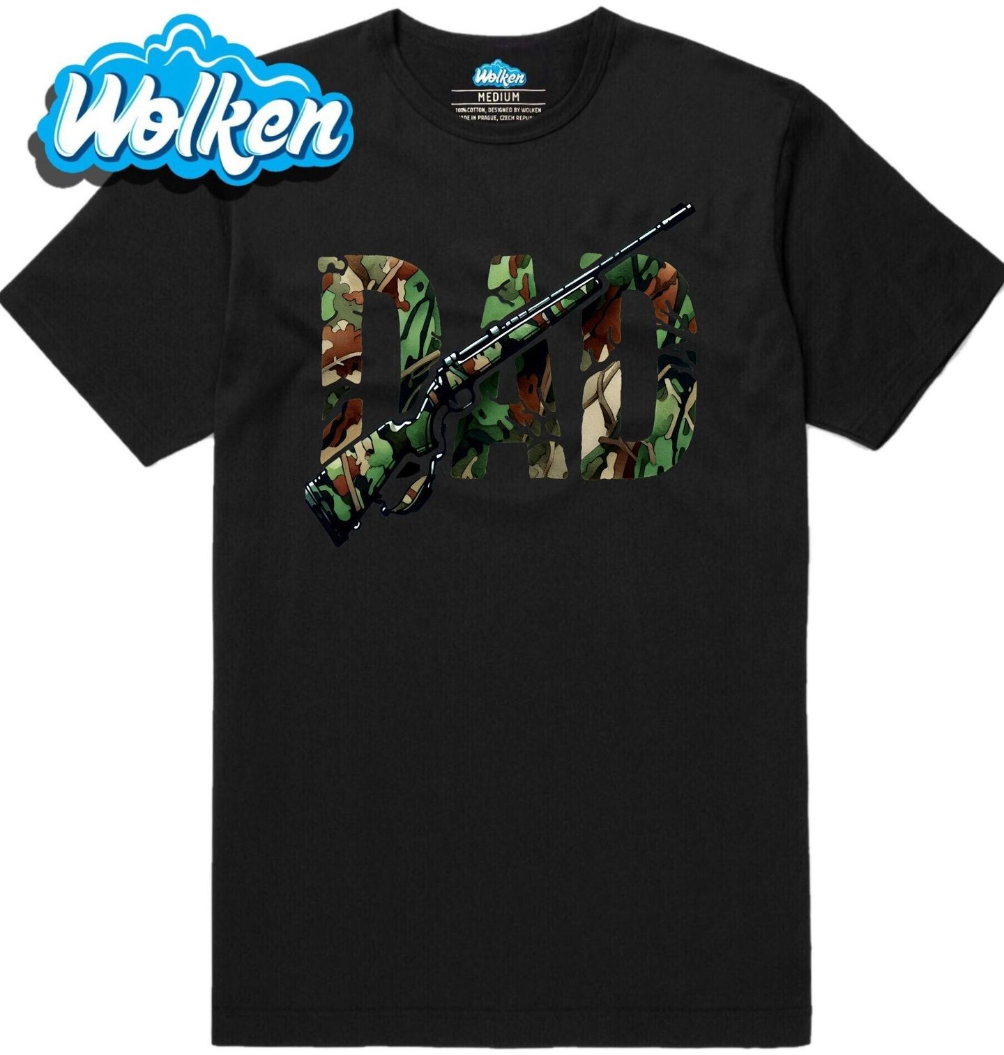 Pánské tričko Maskovaný Myslivec Táta DAD.jpg