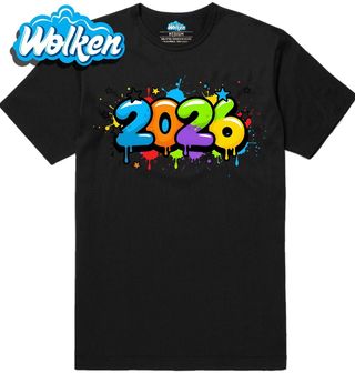 Pánské tričko Nový rok 2026 Graffiti.jpg