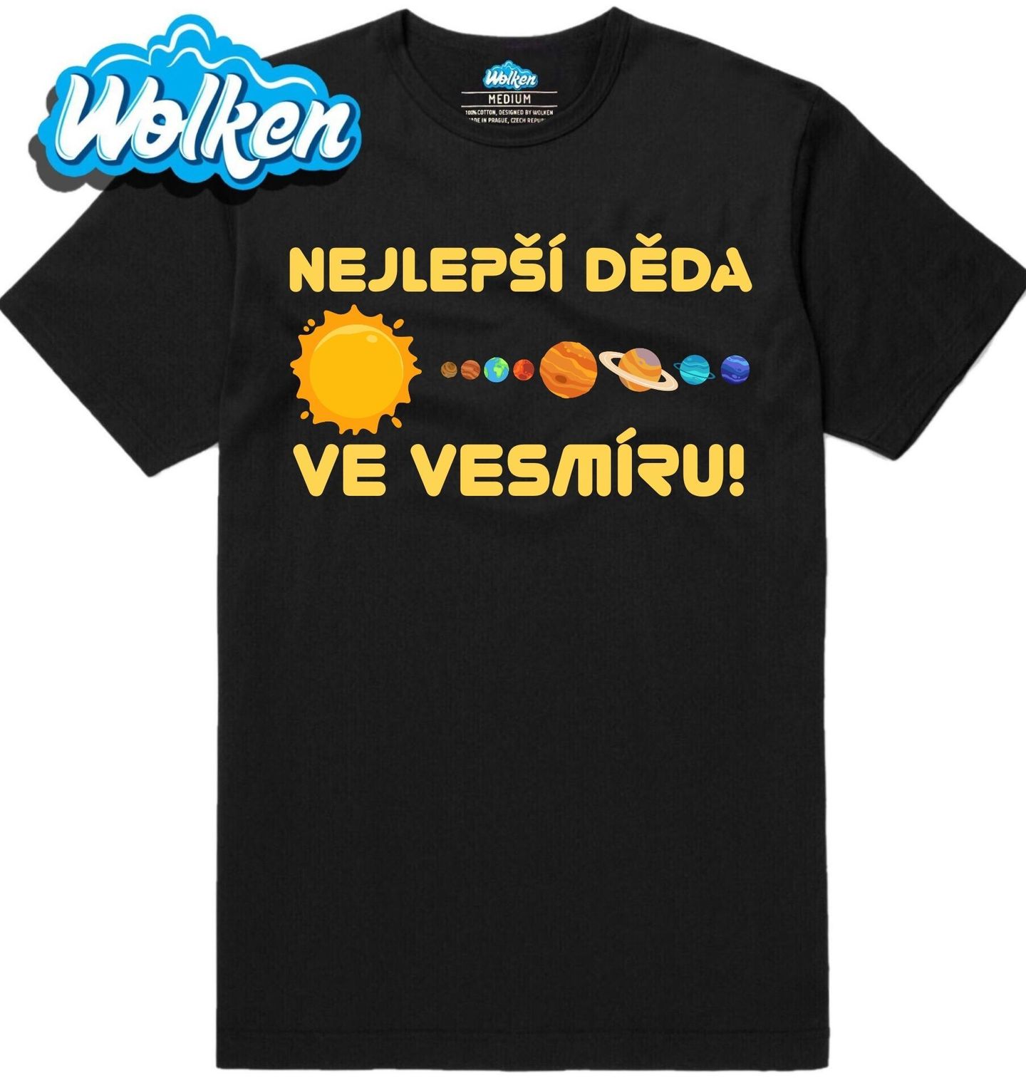 Pánské tričko Nejlepší děda ve vesmíru!.jpg