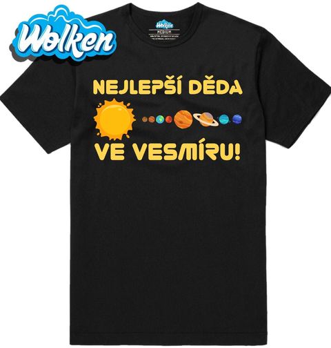 Obrázek produktu Pánské tričko Nejlepší děda ve vesmíru!