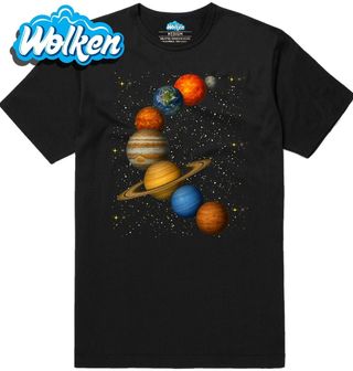 Pánské tričko Planety našeho vesmíru Sluneční soustava.jpg