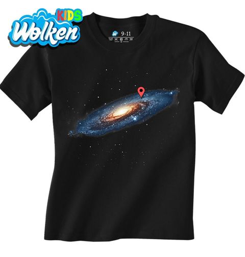Obrázek produktu Dětské tričko Tady jsem! Galaxie Mléčná dráha Milky Way