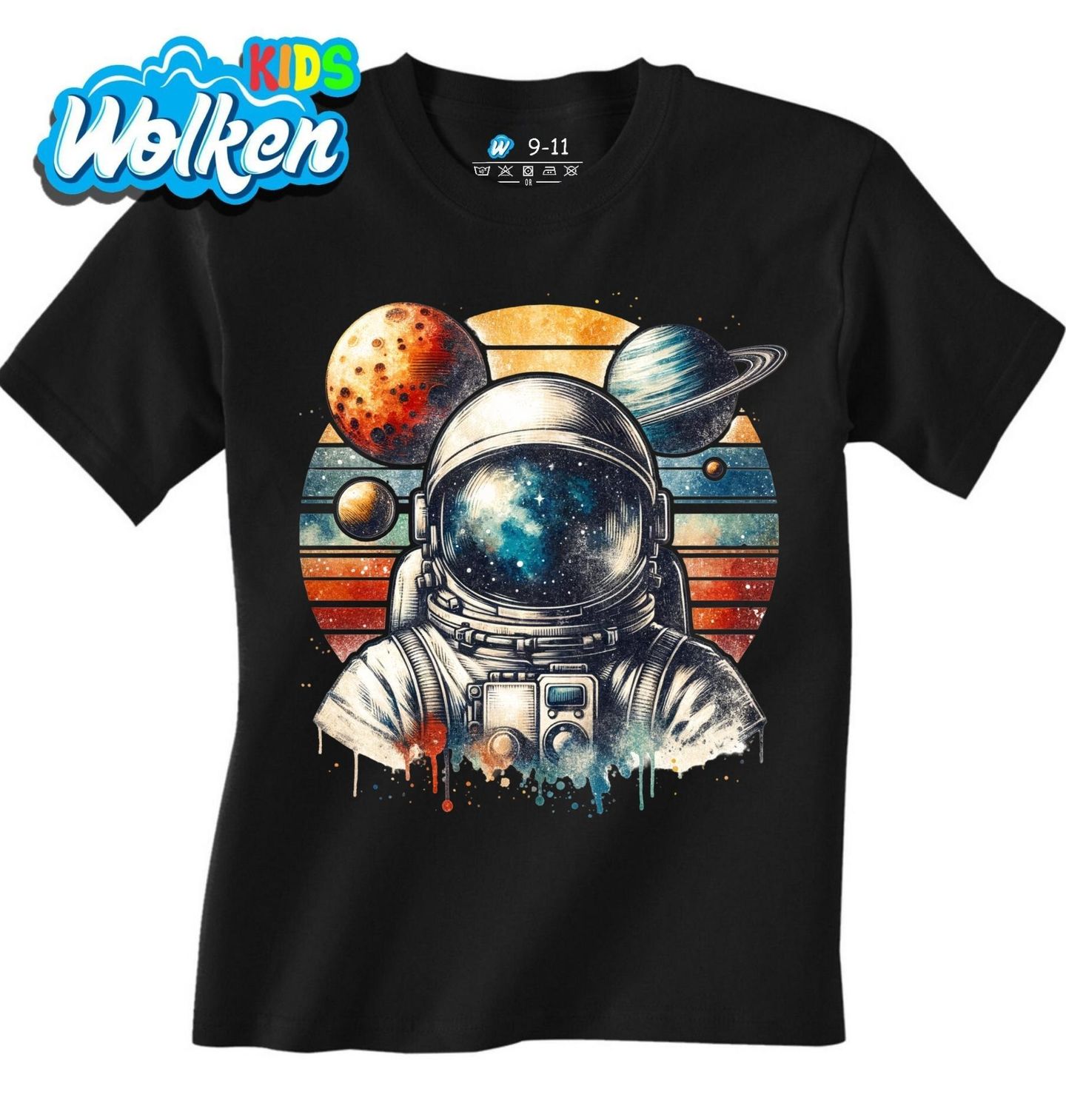 Dětské tričko Astronaut mezi Planetami.jpg