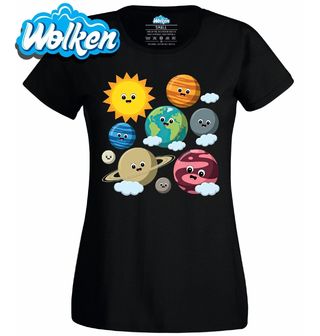 Dámské tričko Vesmír Roztomilých Planet.jpg