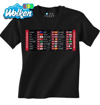 Dětské tričko Závodní Kalendář Formule 1 Race Season 2026.jpg