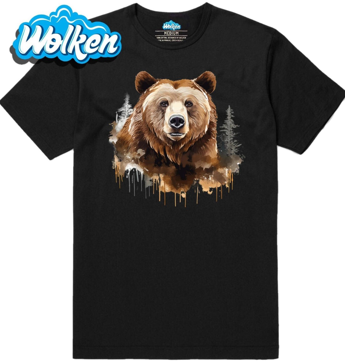 Pánské tričko Medvěd hnědý.jpg