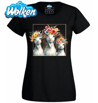 Dámské tričko Kozy s Květinovou Korunou.jpg