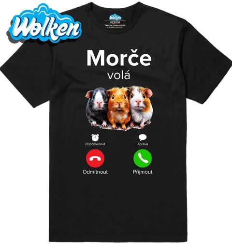 Obrázek produktu Pánské tričko Morče volá Phone Call