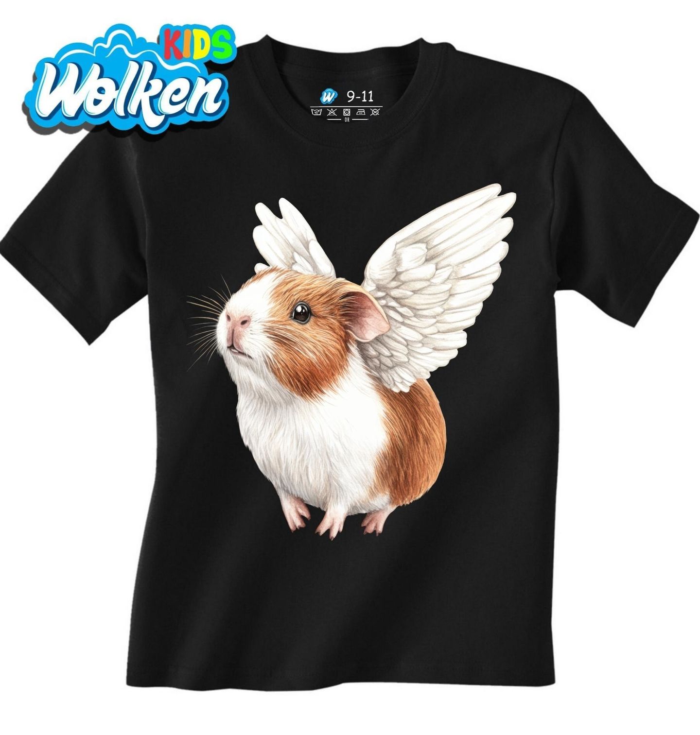 Dětské tričko Morče s Andělskými Křídly RIP.jpg