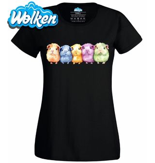 Dámské tričko Barevná Morčata.jpg