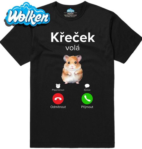 Obrázek produktu Pánské tričko Křeček volá Phone Call