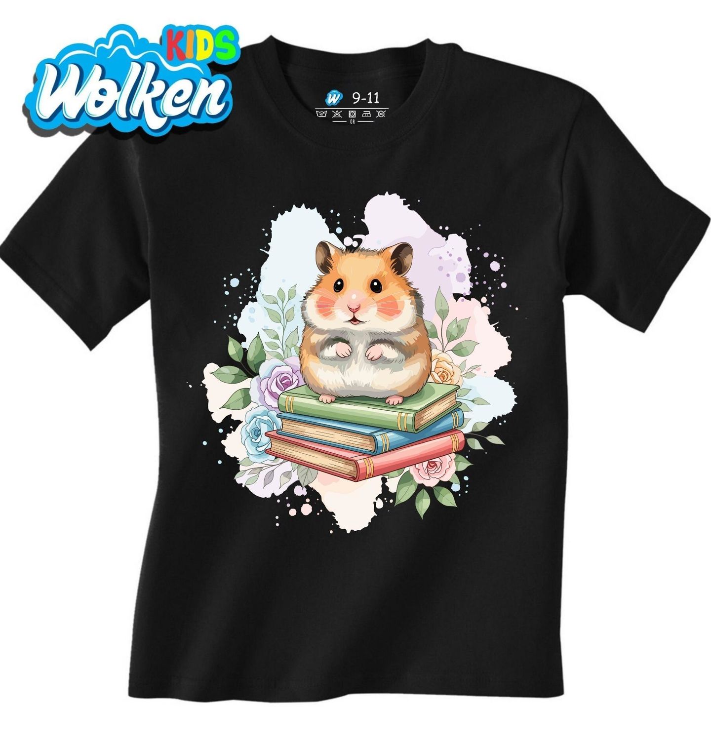 Dětské tričko Křeček na Knihách.jpg