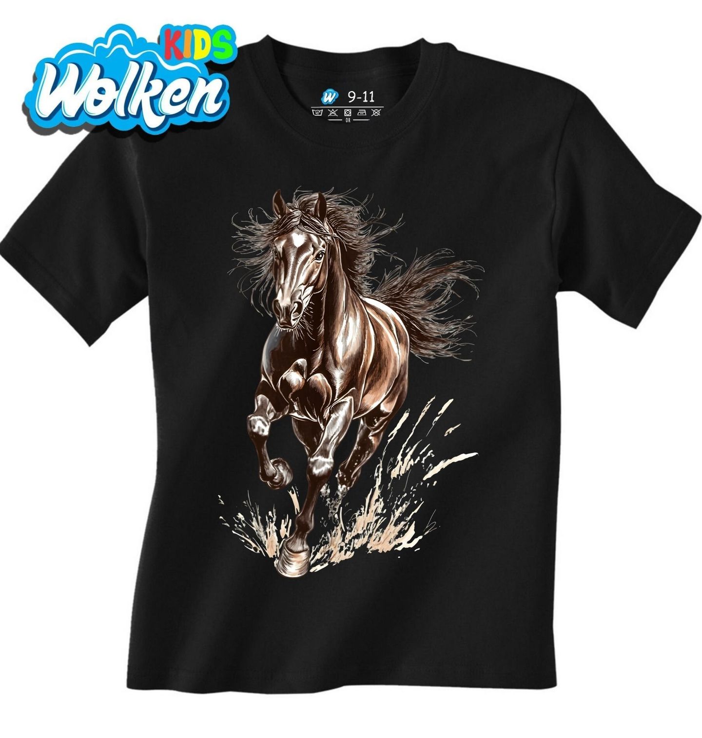 Dětské tričko Divoký Kůň v Běhu.jpg