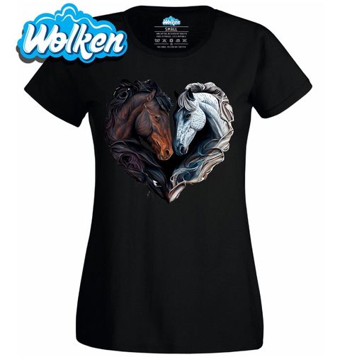 Obrázek produktu Dámské tričko Zamilovaní Koně