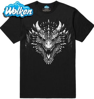 Pánské tričko Temný Šupinatý Drak.jpg