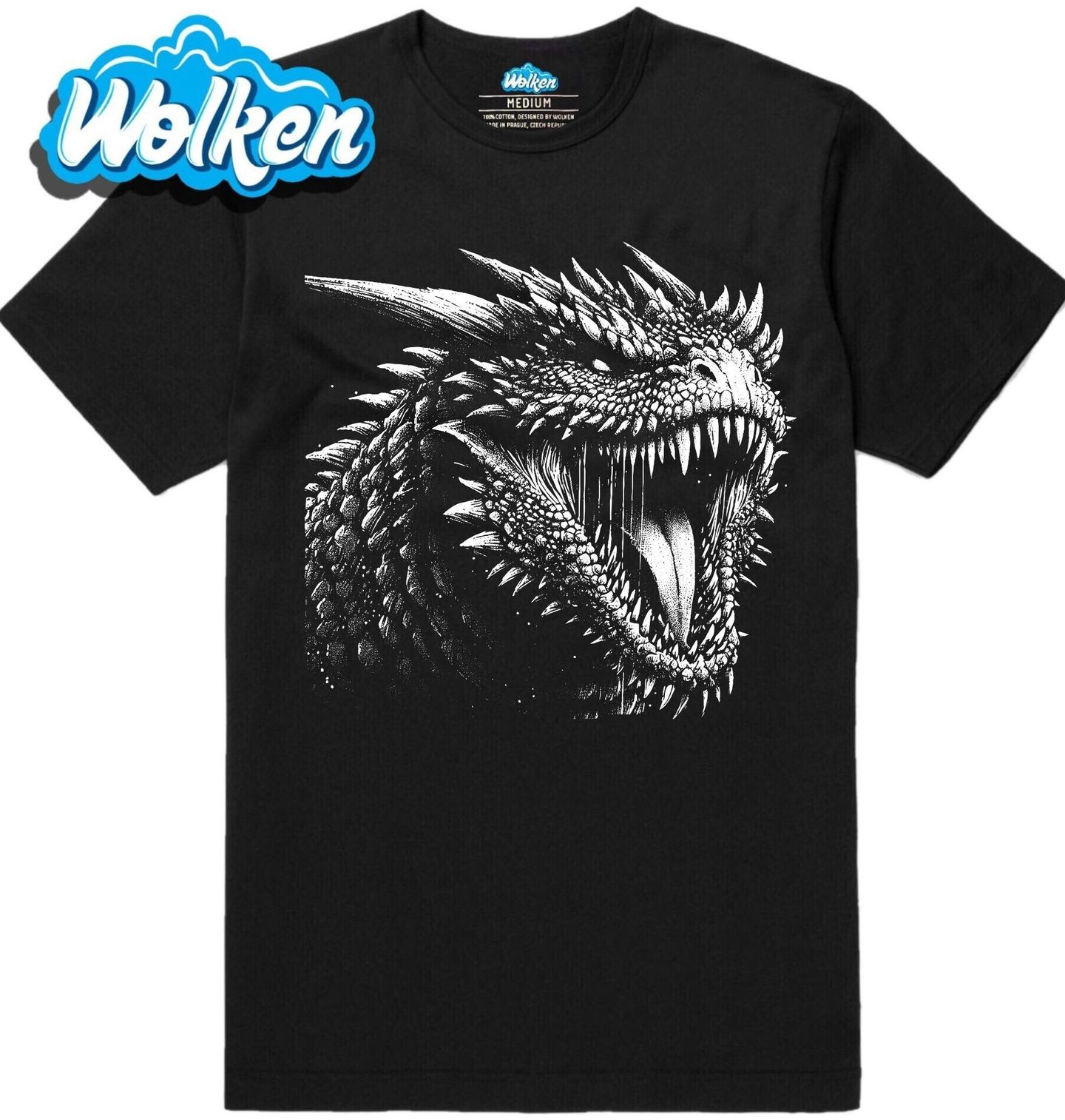 Pánské tričko Zuřivý Dračí Řev.jpg