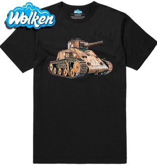 Pánské tričko Vojenský Tank Druhé Světové Války.jpg