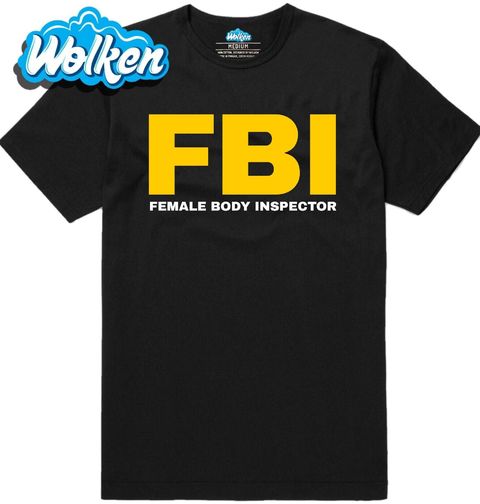 Obrázek produktu Pánské tričko FBI Inspektor ženského těla Female Body Inspector