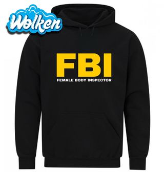 Mikina FBI Inspektor ženského těla Female Body Inspector.jpg