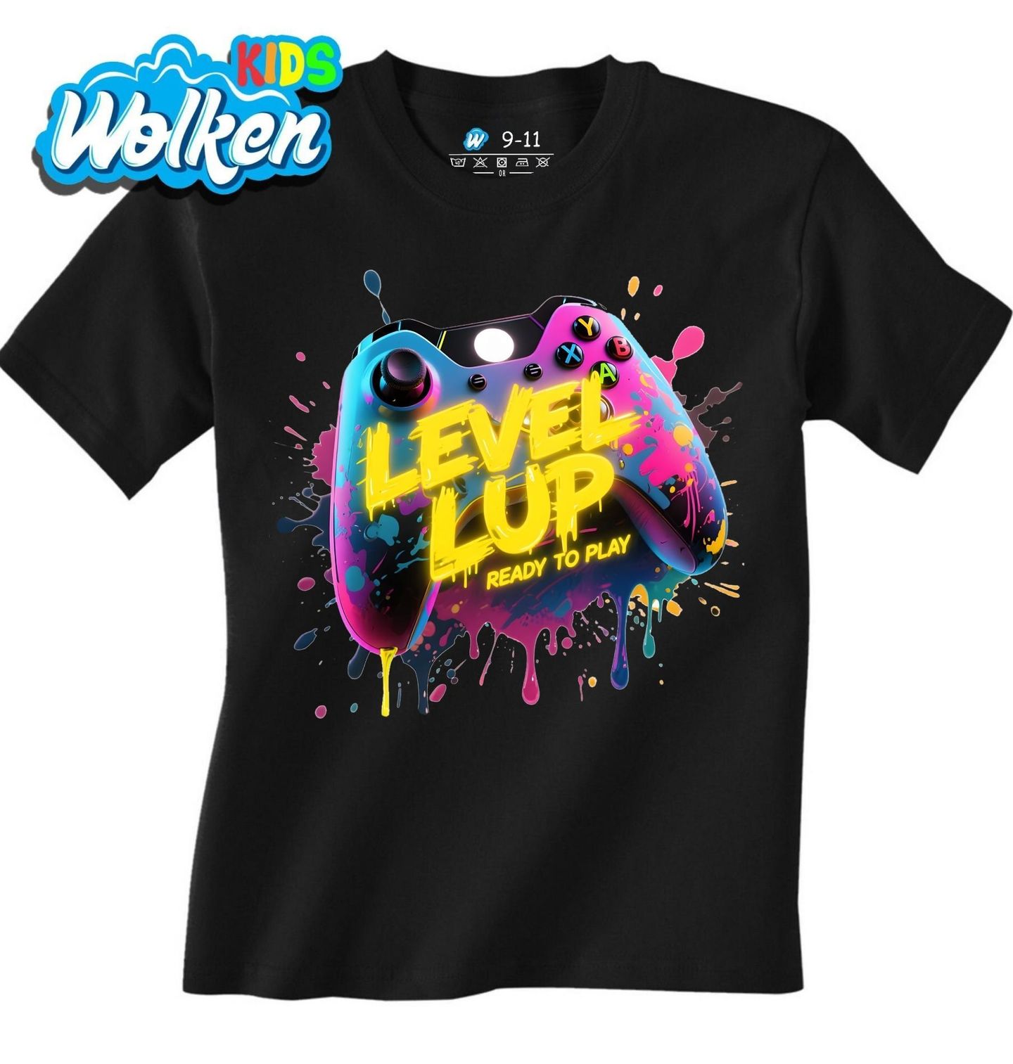 Dětské tričko Herní Ovladač LEVEL UP.jpg