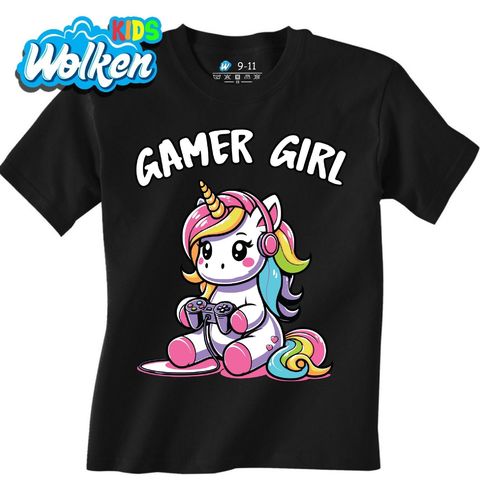 Obrázek produktu Dětské tričko Jednorožec Gamer Girl