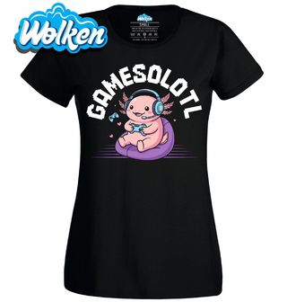 Dámské tričko Gamer Axolotl Gamesolotl.jpg