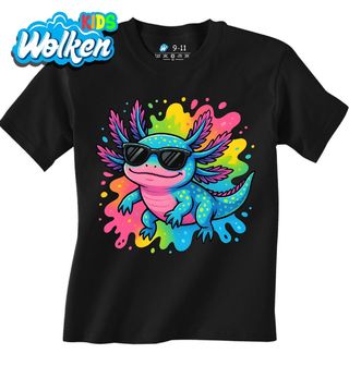 Dětské tričko Duhový Axolotl v Brýlích.jpg