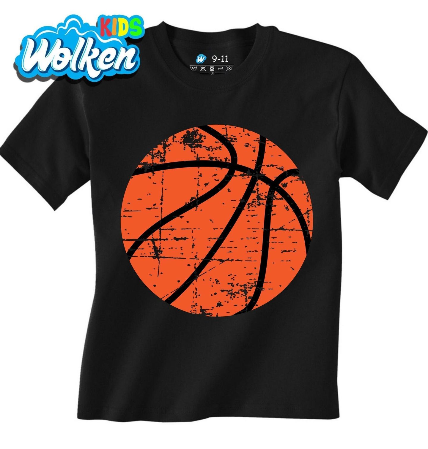 Dětské tričko Vintage Basketbalový Míč.jpg