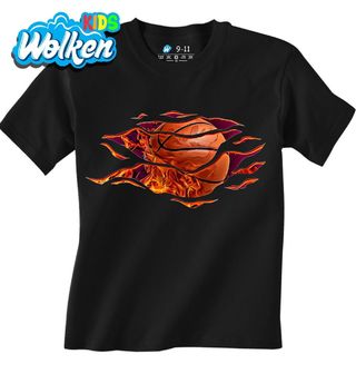 Dětské tričko Ohnivý Basketbalový Míč pod Kůží.jpg