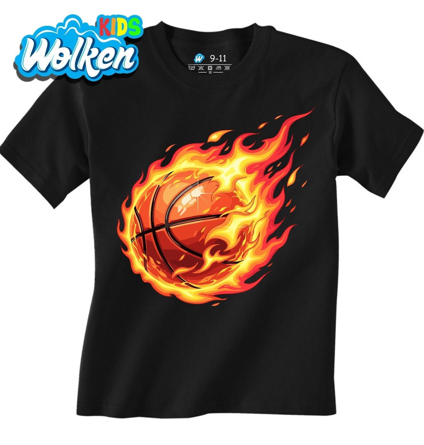 Dětské tričko Rozžhavený Basketbalový Míč.jpg