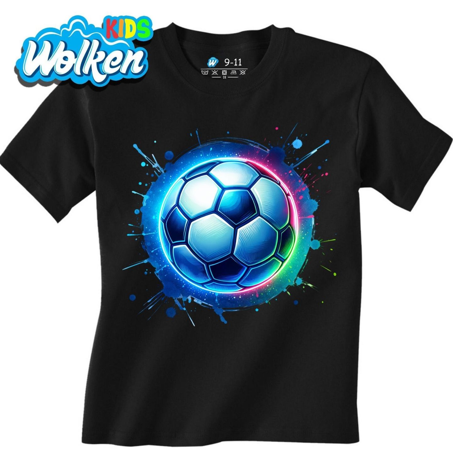 Dětské tričko Neonový Fotbalový Míč.jpg