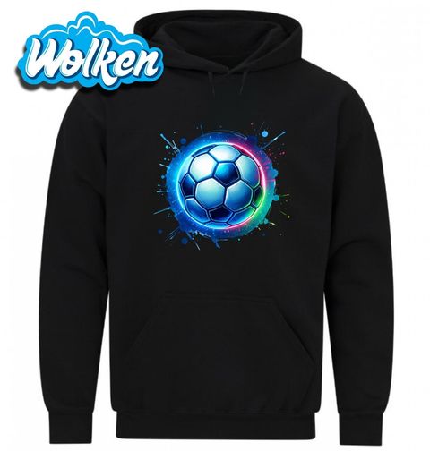 Obrázek produktu Pánská mikina Neonový Fotbalový Míč