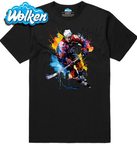 Obrázek produktu Pánské tričko Hokejista v Barvách Vítězství