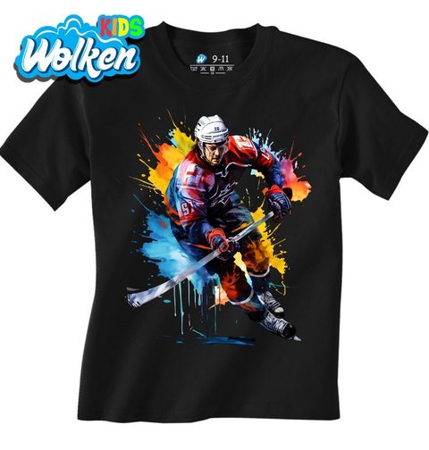 Obrázek produktu Dětské tričko Hokejista v Barvách Vítězství