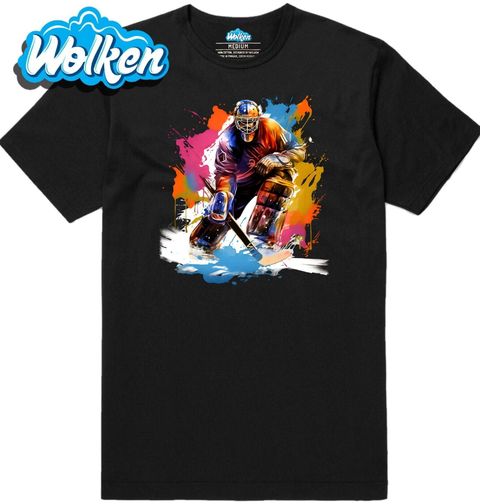 Obrázek produktu Pánské tričko Odvážný Hokejový Brankář