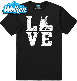 Pánské tričko Vintage Hokejová Láska LOVE.jpg