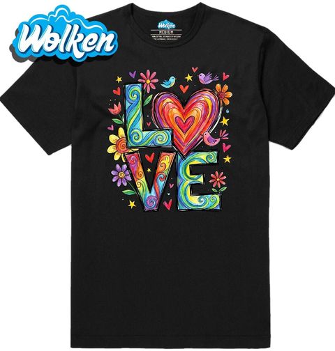 Obrázek produktu Pánské tričko Barevná Láska LOVE