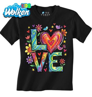 Dětské tričko Barevná Láska LOVE.jpg