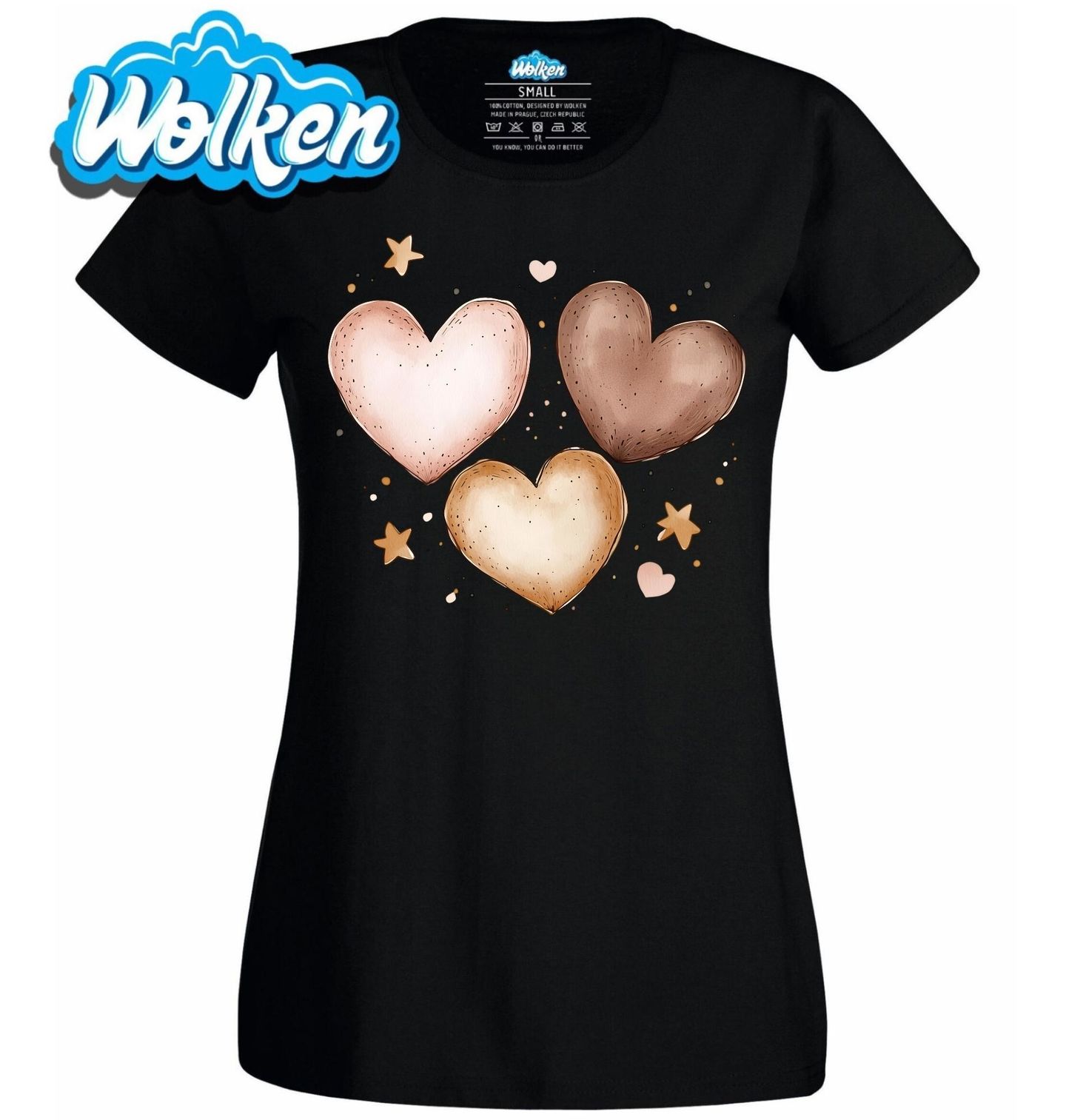 Dámské tričko Kouzelná Srdce Lásky.jpg