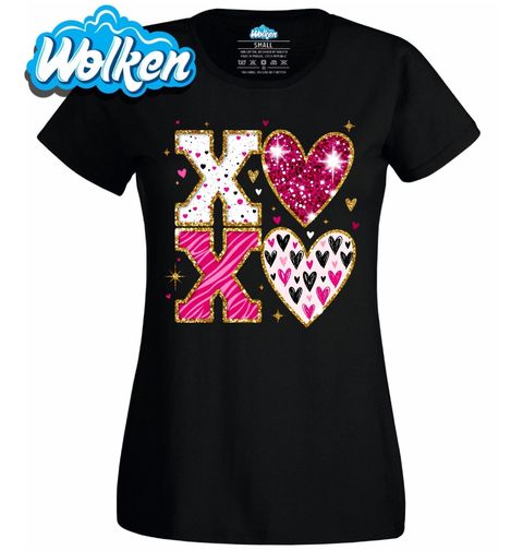 Obrázek produktu Dámské tričko Hugs and Kisses XOXO