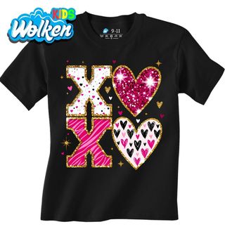 Dětské tričko Hugs and Kisses XOXO.jpg