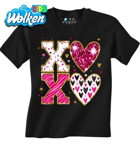 Obrázek produktu Dětské tričko Hugs and Kisses XOXO