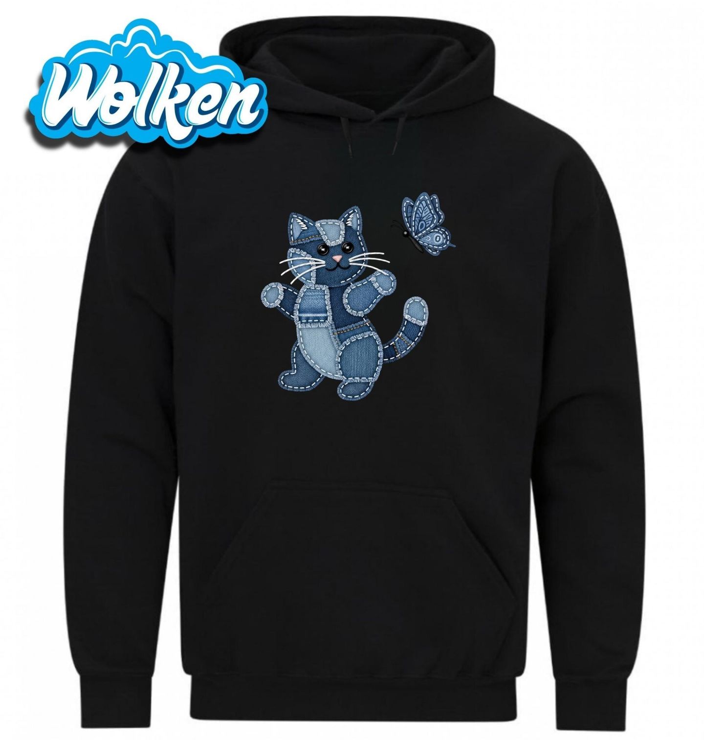 Mikina Džínová Kočka a Motýl.jpg