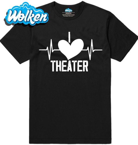 Obrázek produktu Pánské tričko Kardiogram lásky a Divadlo Theater