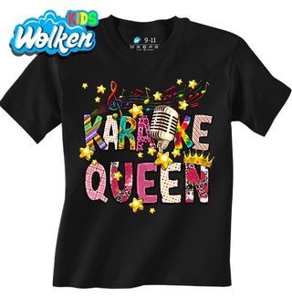 Dětské tričko Karaoke Královna Queen.jpg