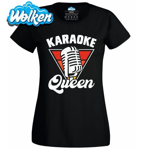 Obrázek produktu Dámské tričko Retro Karaoke Queen