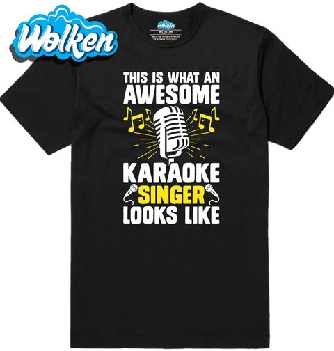 Obrázek produktu Pánské tričko Takhle vypadá úžasný karaoke zpěvák