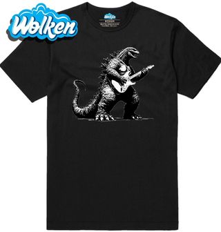 Pánské tričko Godzila s Elektrickou Kytarou.jpg