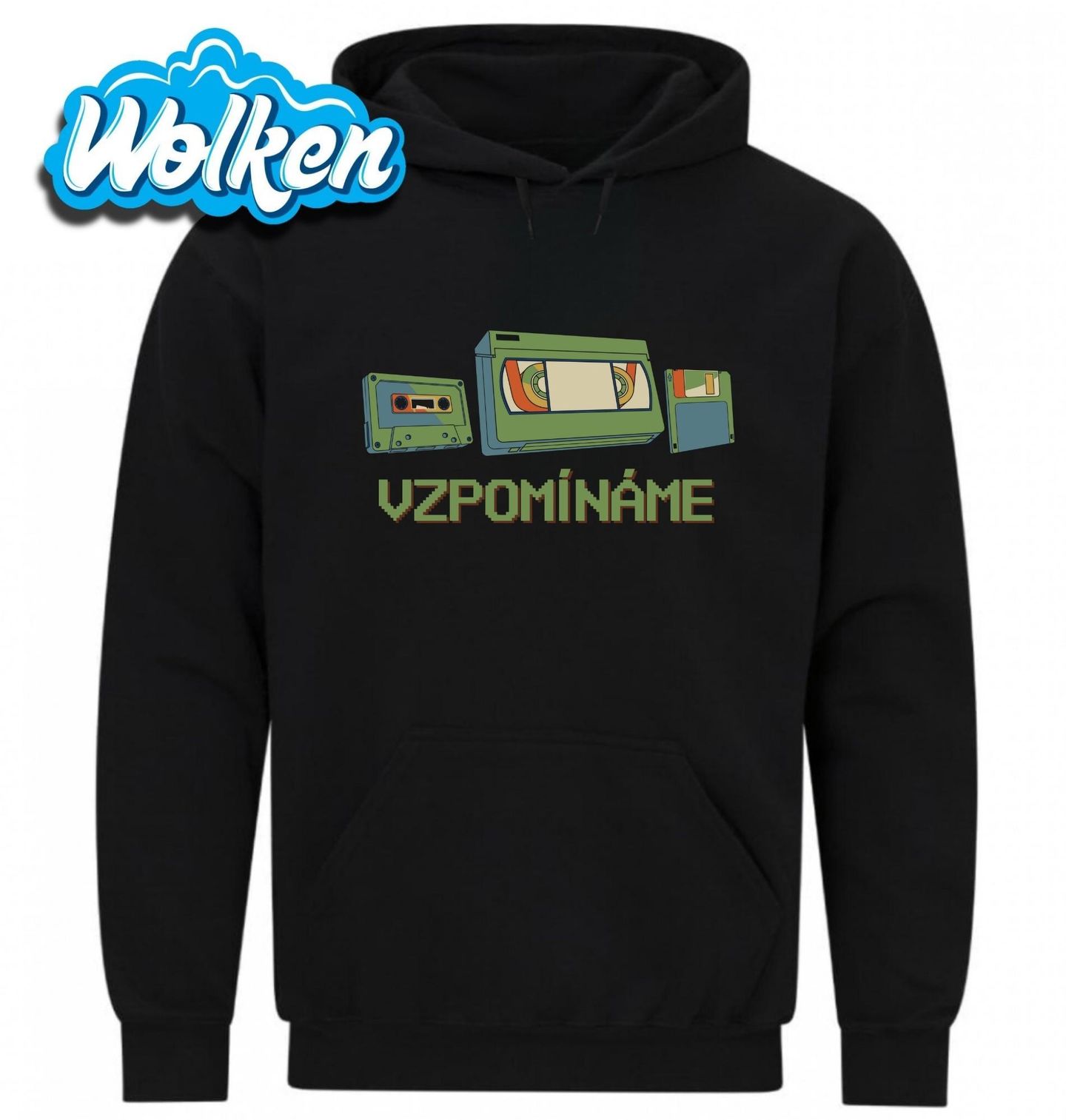 Mikina  Vzpomínáme Kazeta, VHS a Disketa.jpg