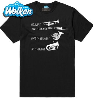 Pánské tričko Trumpeta, Pozoun, Roh a Tuba.jpg